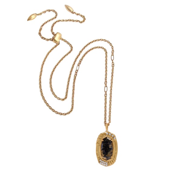 KENDRA SCOTT • Vintage Gold Anna Pyrite Necklace - Picture 2 of 4